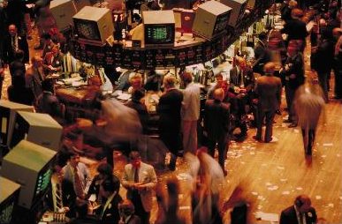 New York Stock Exchange trading floor