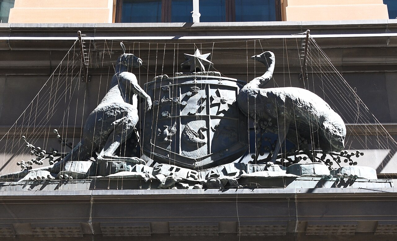 The Commonwealth Bank building on Martin Place, Sydney