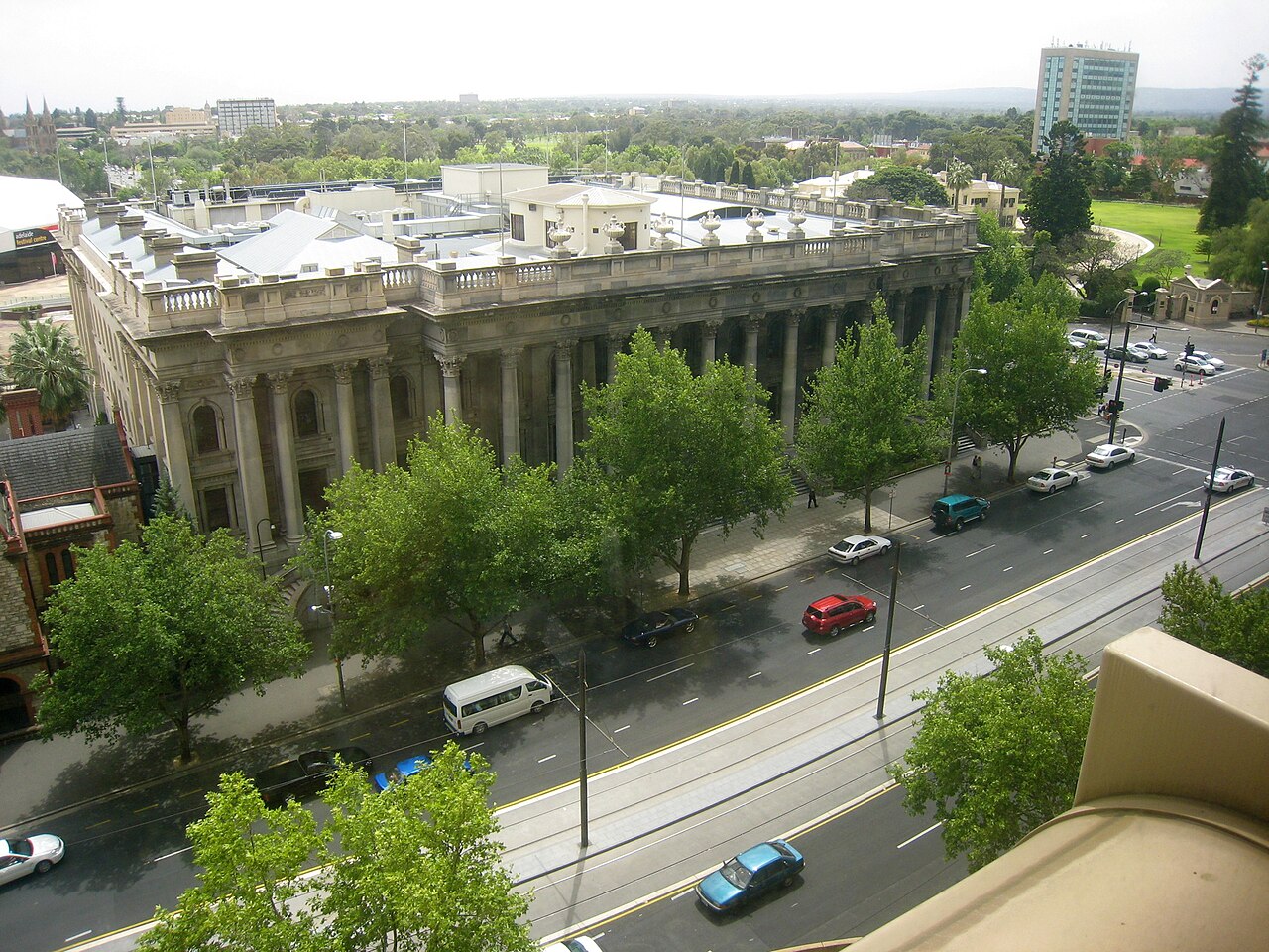 Parliament House on North Terrace, Adelaide, South Australia