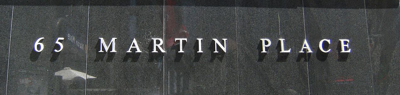 The Reserve Bank of Australia building at 65 Martin Place, Sydney